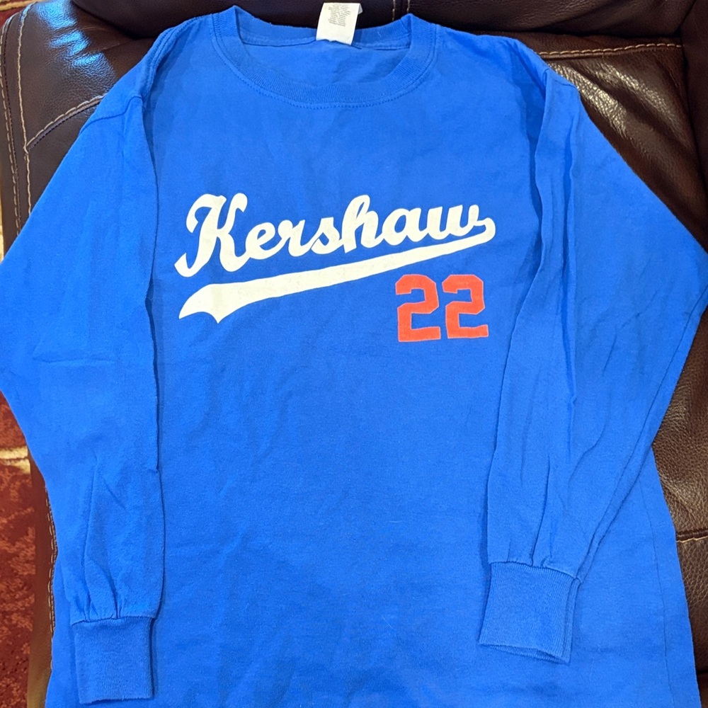 Dodgers Kershaw long sleeve